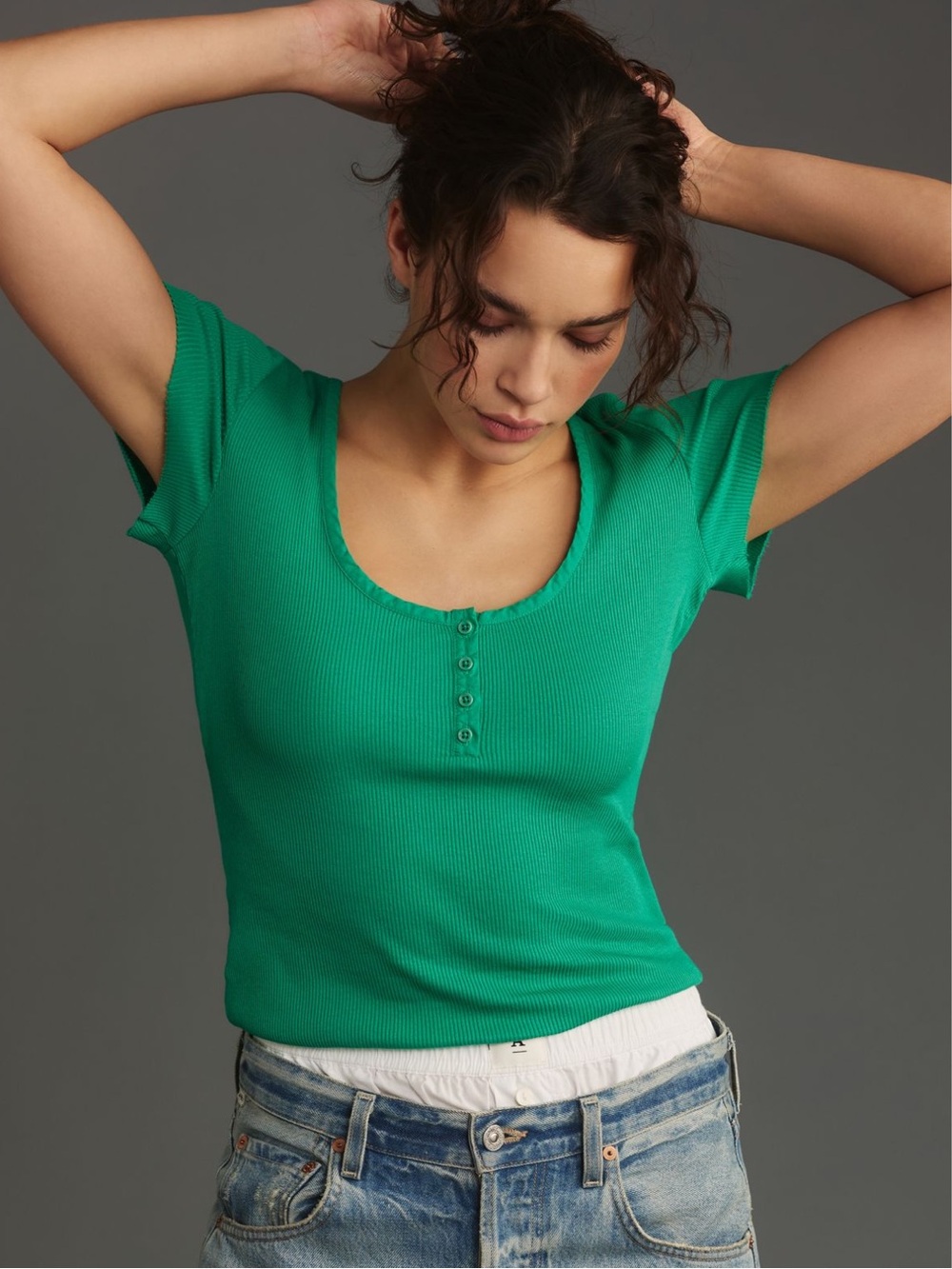 Nation Los Angeles Quinn Wrap Back Tee